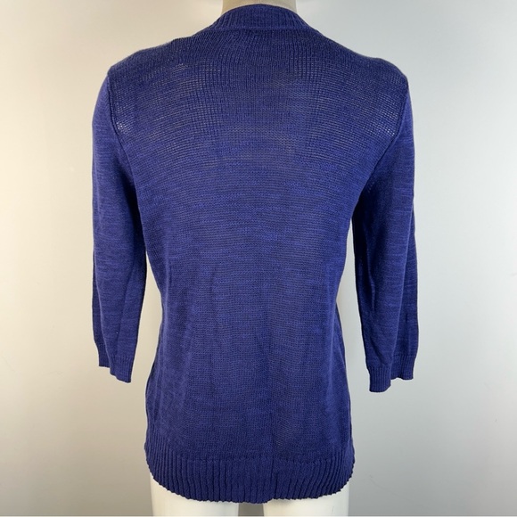 Reitmans Deep Blue Knit Cardigan - Picture 3 of 10